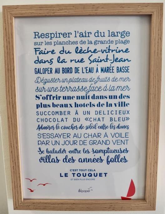 Appart T3 / Parking/Terrasse/Vue Apartment Le Touquet Exterior foto
