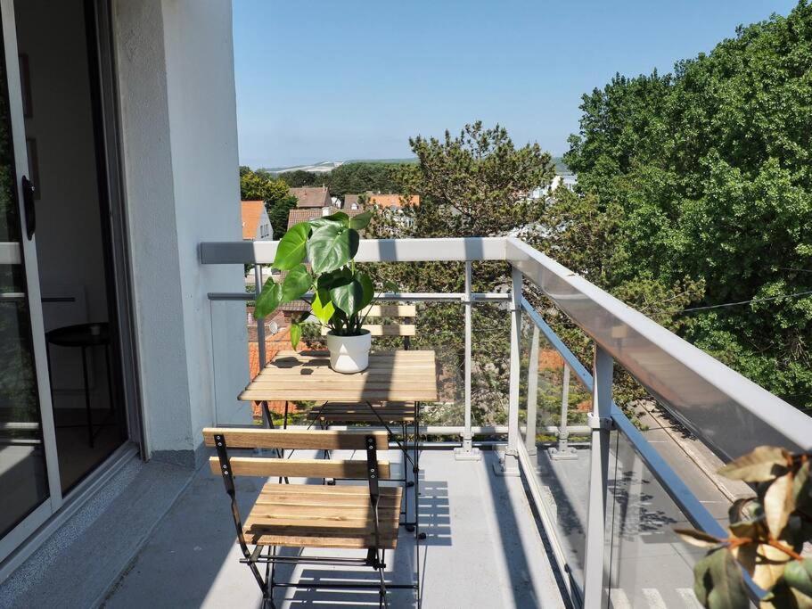 Appart T3 / Parking/Terrasse/Vue Apartment Le Touquet Exterior foto
